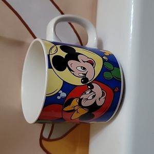 Disney vintage mug mickey mouse minnie goofy Pluto Donald duck